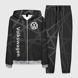 Костюм мужской Volkswagen - classic black, цвет: 3D-меланж