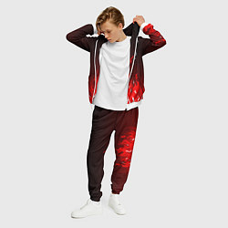 Костюм мужской Герб РФ - красное пламя, цвет: 3D-белый — фото 2