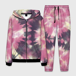 Костюм мужской Tie-Dye дизайн, цвет: 3D-черный
