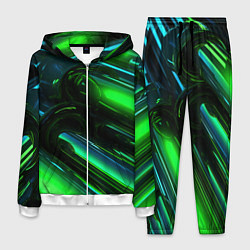 Костюм мужской Green elemetns, цвет: 3D-белый