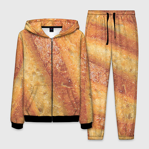 Мужской костюм Корочка батона / 3D-Черный – фото 1