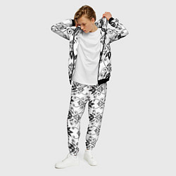 Костюм мужской Royal Lily - pattern, цвет: 3D-черный — фото 2