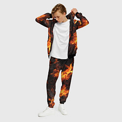 Костюм мужской Fire style, цвет: 3D-черный — фото 2