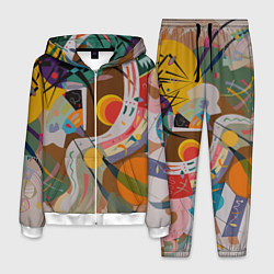 Мужской костюм Искусство Кандинского - Доминирующая кривая