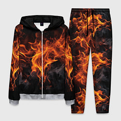 Мужской костюм Огонь и дым