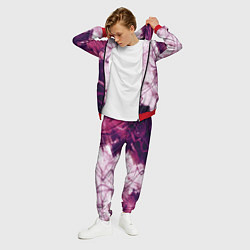Костюм мужской Абстракция - purple madness, цвет: 3D-красный — фото 2