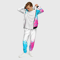 Костюм мужской Five Finger Death Punch neon gradient style по-вер, цвет: 3D-черный — фото 2