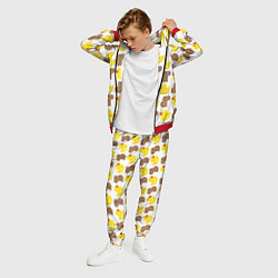 Костюм мужской Капибара с желтой уткой, цвет: 3D-красный — фото 2