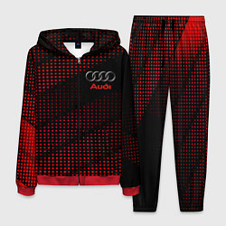 Костюм мужской Audi sportdot, цвет: 3D-красный