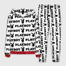 Костюм мужской Playboy rabbit, цвет: 3D-красный