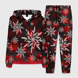 Мужской костюм Рождественские снежинки