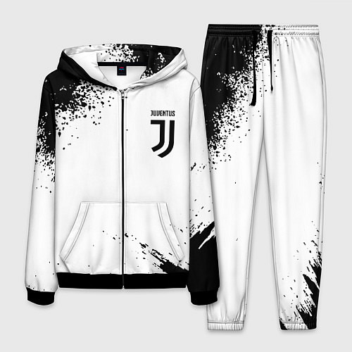 Мужской костюм Juventus sport color black / 3D-Черный – фото 1