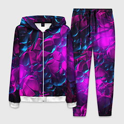 Мужской костюм Кислотная яркая абстракция в камуфляжном стиле фио