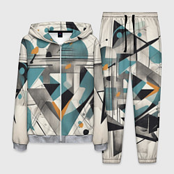 Мужской костюм Три человека авангард