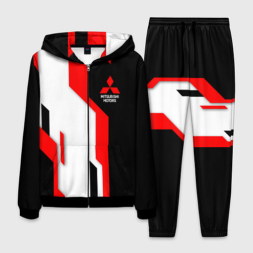 Мужской костюм Mitsubishi red uniform / 3D-Черный – фото 1