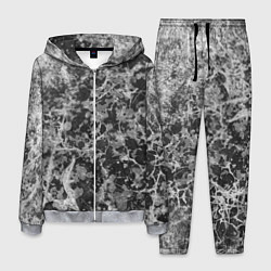 Мужской костюм Абстракция - серый антрацит