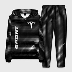 Костюм мужской Tesla sport metal, цвет: 3D-черный