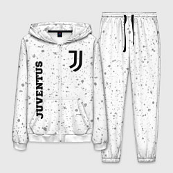 Костюм мужской Juventus sport на светлом фоне вертикально, цвет: 3D-белый