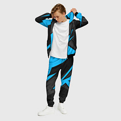 Костюм мужской Geometry racing, цвет: 3D-черный — фото 2