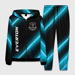 Костюм мужской Everton неоновые лампы, цвет: 3D-черный