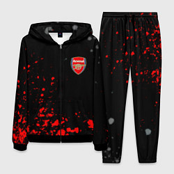 Костюм мужской Arsenal spash, цвет: 3D-черный