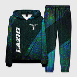 Костюм мужской Lazio glitch blue, цвет: 3D-черный