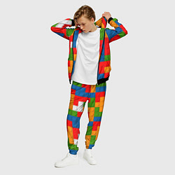 Костюм мужской Блоки цветового конструктора, цвет: 3D-черный — фото 2