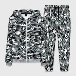 Мужской костюм Камуфляжные пиксели текстура