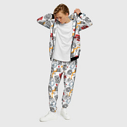 Костюм мужской Узор суши, цвет: 3D-черный — фото 2