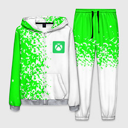 Костюм мужской Xbox кислотные зеленые краски, цвет: 3D-меланж