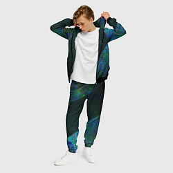 Костюм мужской Behemoth glitch blue, цвет: 3D-черный — фото 2