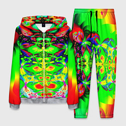 Мужской костюм Оптический фрактал кислота