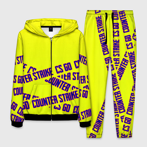 Мужской костюм Counter strike game / 3D-Черный – фото 1