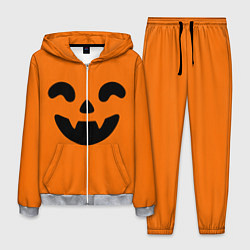 Костюм мужской Весёлая тыква верх, цвет: 3D-меланж
