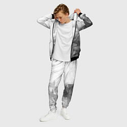 Костюм мужской Palworld - white gradient по-вертикали, цвет: 3D-черный — фото 2