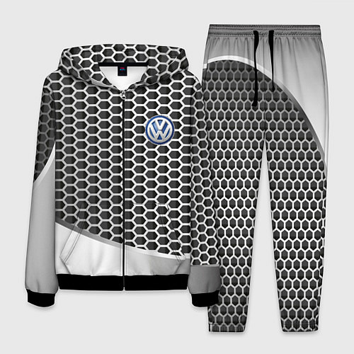 Мужской костюм Volkswagen metal motors / 3D-Черный – фото 1