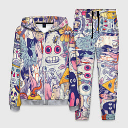 Мужской костюм Психоделические монстры