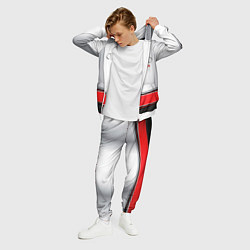 Костюм мужской AUDI auto car, цвет: 3D-белый — фото 2