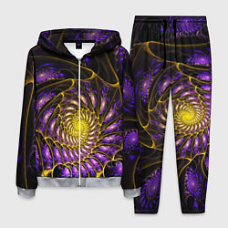 Мужской костюм Fractal illusion steel