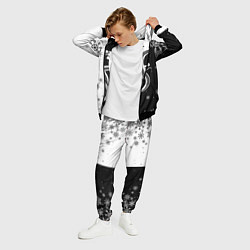 Костюм мужской Инь янь - змеи, цвет: 3D-черный — фото 2