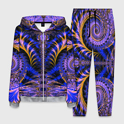 Костюм мужской Оптический визуальный стиль, цвет: 3D-меланж