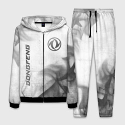 Костюм мужской Dongfeng - white gradient вертикально, цвет: 3D-черный