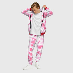 Костюм мужской Розовый тай дай, цвет: 3D-красный — фото 2