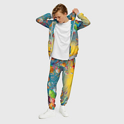 Костюм мужской Рик и Морти - сюрреалистическая фантазия, цвет: 3D-меланж — фото 2