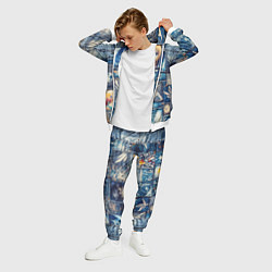 Костюм мужской Аниме микс и пэчворк, цвет: 3D-белый — фото 2