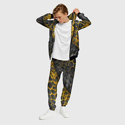 Костюм мужской Костюм рептилии, цвет: 3D-черный — фото 2