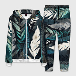 Мужской костюм Перья и листья