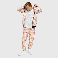 Костюм мужской Паттерн с милыми купидонами, цвет: 3D-черный — фото 2