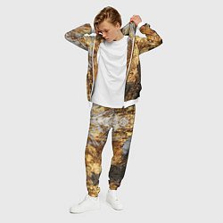 Костюм мужской Текстура золота и бетона, цвет: 3D-белый — фото 2