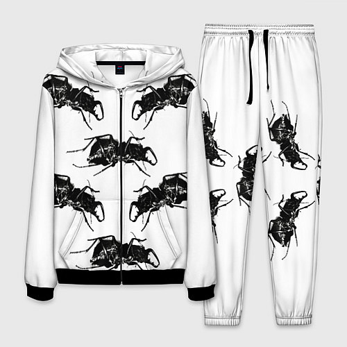 Мужской костюм Mezzanine / 3D-Черный – фото 1